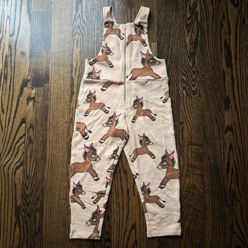 NWT - Mini Rodini Donkey Overalls (3-5Y 104-110cm)
